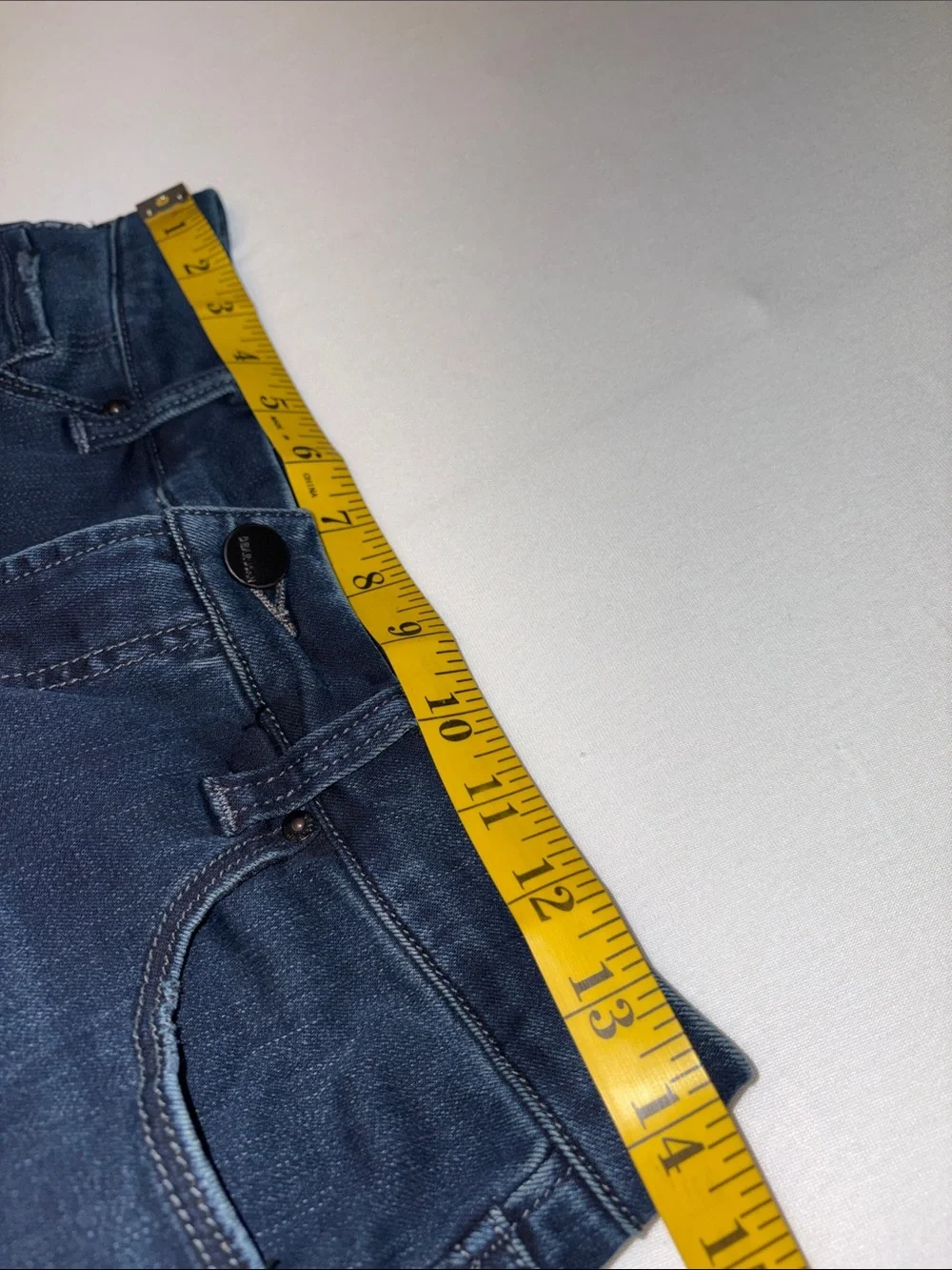 Dear John Metro jegging Jean stretchy skinny fit mid-rise dark wash Size 28